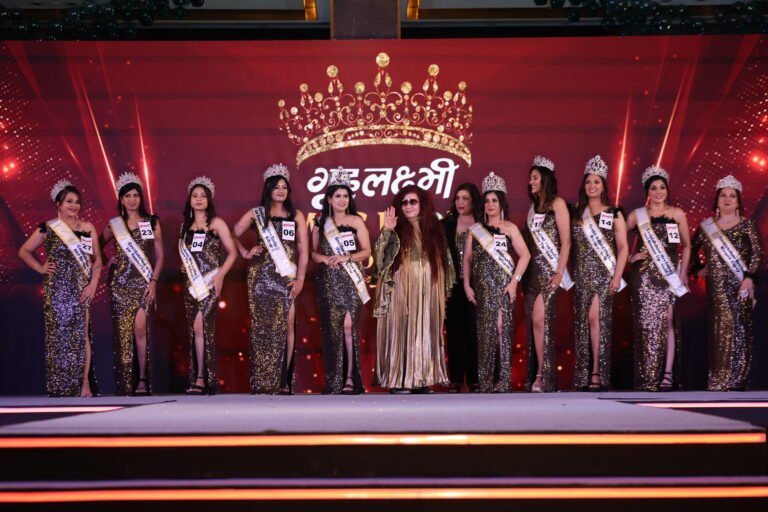 Grehlakshmi Mrs India 2027 | Registration, Auditions & Eligibility 5 - Mrs India Grehlakshmi: Be the change you want to see in the world. Grehlakshmi Mrs India 2026 finalists on stage